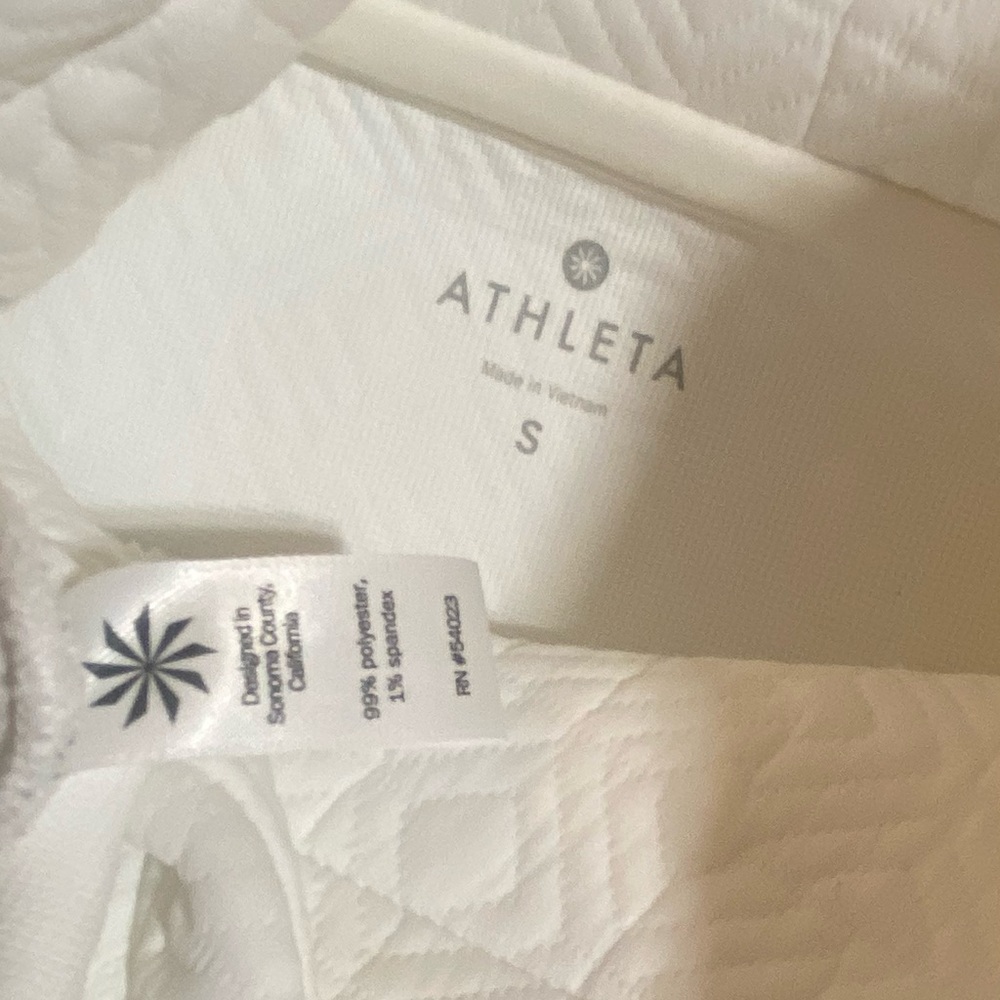 Athleta Jacquard Elevation Pullover In White-Small - image 7